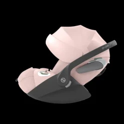 Cybex Autostoel Groep 0 Cloud T I Size Plus Peach Pink Light Pink + Cybex Draaibare Base T Black