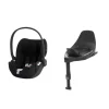 Cybex Autostoel Groep 0 Cloud T I Size Plus Sepia Black + Cybex Draaibare Base T Black