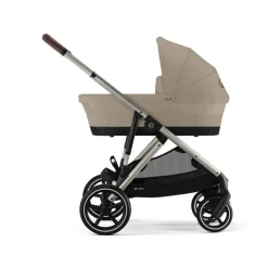 Cybex Gazelle S Kinderwagen 3 In 1 Taupe Almond Beige + Isofix Base