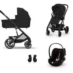 Cybex Kinderwagen 3 in 1 Balios Set S Lux Moon Black | Black