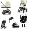 Cybex Kinderwagen 3 in 1 Balios Set XL Lux Seashell Beige | Light Beige