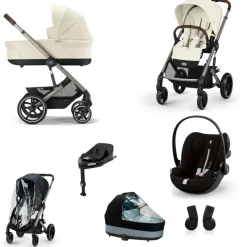 Cybex Kinderwagen 3 in 1 Balios Set XL Lux Seashell Beige | Light Beige
