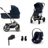Cybex Kinderwagen 3 in 1 Balios Set M Lux Ocean Blue | Navy Blue