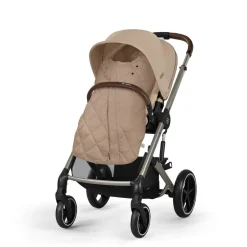 Cybex Kinderwagen 3 in 1 Balios One Box Comfort Almond Beige + Voetenzak + Base G