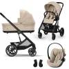 Cybex Kinderwagen 3 in 1 Balios One Box Plus Almond Beige