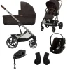 Cybex Kinderwagen 3 in 1 Balios Lux Set M Chocolate Brown | Brown