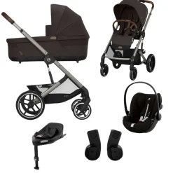 Cybex Kinderwagen 3 in 1 Balios Lux Set M Chocolate Brown | Brown