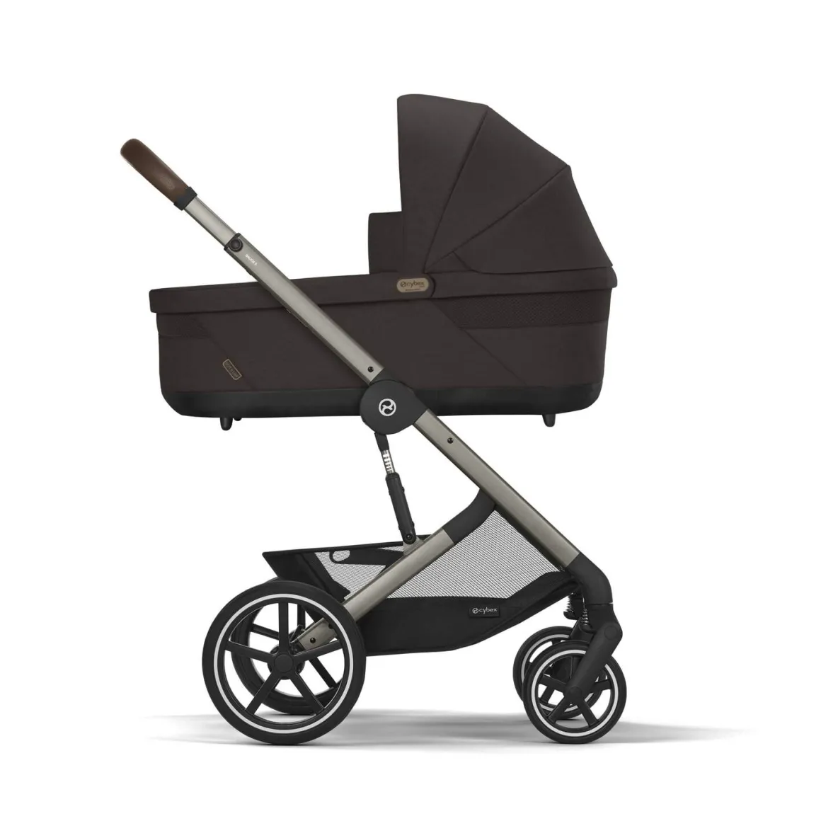 Cybex Kinderwagen 3 in 1 Balios Lux Set M Chocolate Brown | Brown