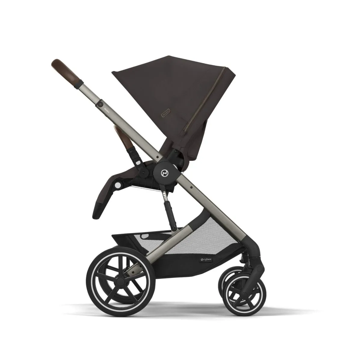 Cybex Kinderwagen 3 in 1 Balios Lux Set M Chocolate Brown | Brown