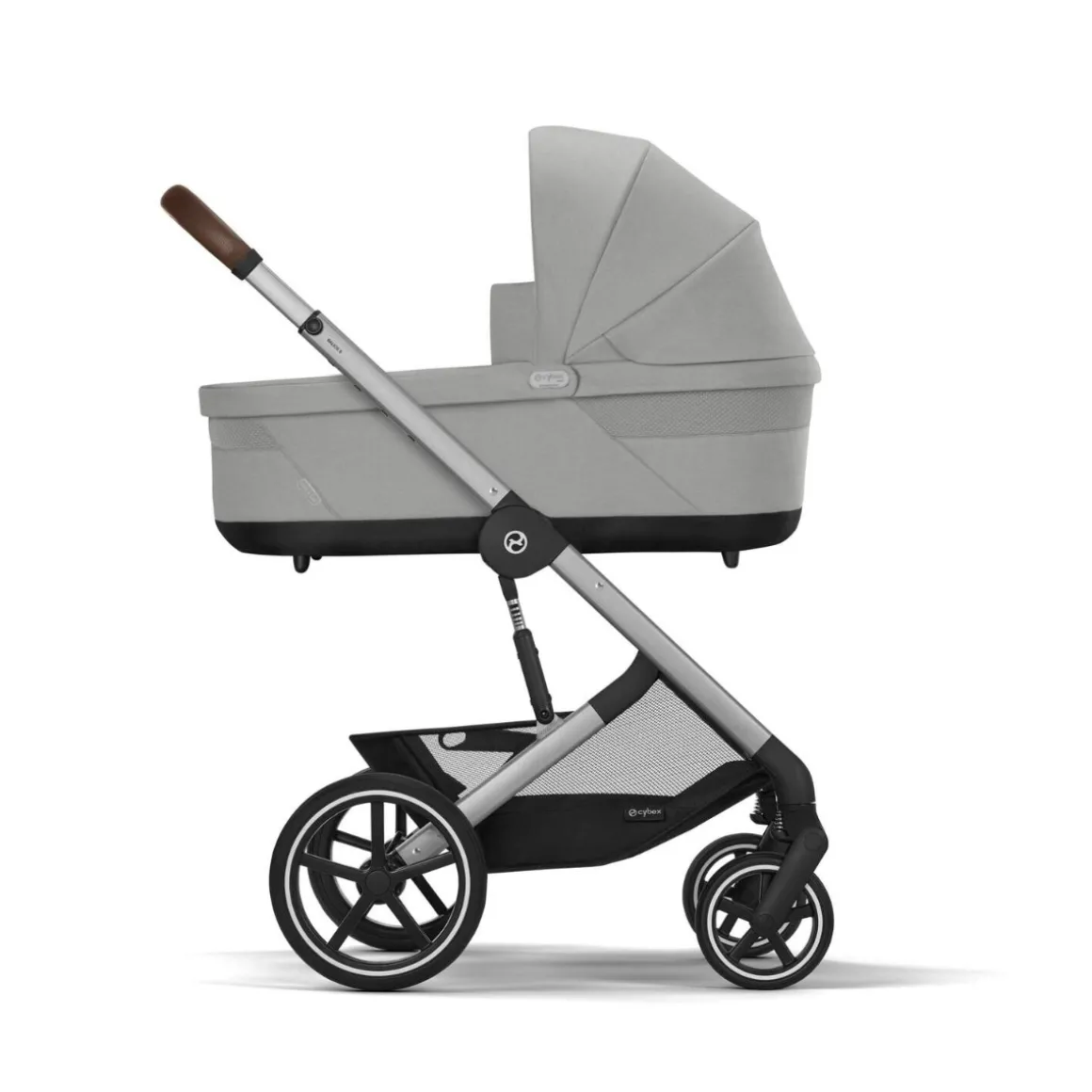 Cybex Kinderwagen 3 in 1 Balios Set S Lux Stone Grey | Mid Grey