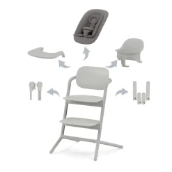 Cybex Lemo Kinderstoel 4 In 1 Suede Grey