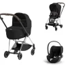 Cybex Mios 3 in 1 Kinderwagen Chrome Brown Sepia Black