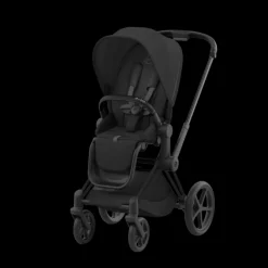 Cybex Priam Kinderwagen 3 In 1 Matt Black Sepia Black