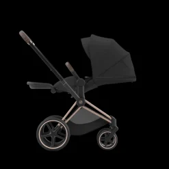 Cybex Priam Kinderwagen 3 In 1 Rosegold Sepia Black + Isofix Base