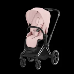 Cybex Priam Kinderwagen 3 In 1 Peach Pink Light Pink Kies Kleur Frame Met Cybex Autostoel Cloud T