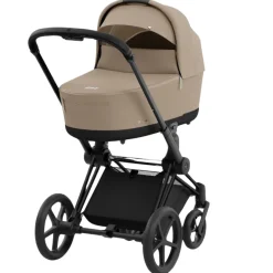 Cybex Priam Kinderwagen 3 In 1 Matt Black Cozy Beige