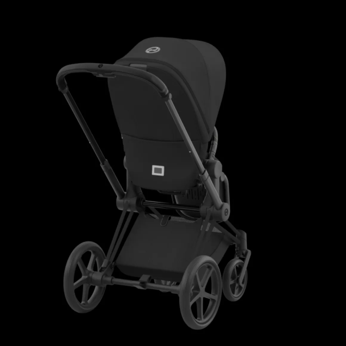 Cybex Priam Kinderwagen 3 In 1 Matt Black Sepia Black + Isofix Base