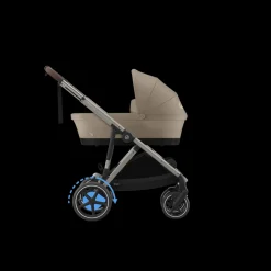 Cybex Tweeling Kinderwagen e-Gazelle S Taupe Almond Beige