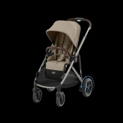 Cybex Tweeling Kinderwagen e-Gazelle S Taupe Almond Beige