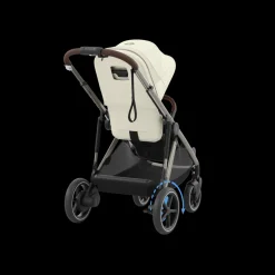 Cybex Tweeling Kinderwagen e-Gazelle S Taupe Seashell Beige Light Beige
