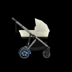 Cybex Tweeling Kinderwagen e-Gazelle S Taupe Seashell Beige Light Beige