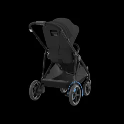 Cybex Tweeling Kinderwagen e-Gazelle S Black Moon Black