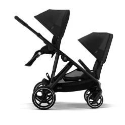 Cybex Tweeling Kinderwagen Gazelle S Black Moon Black