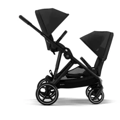 Cybex Tweeling Kinderwagen Gazelle S Black Moon Black