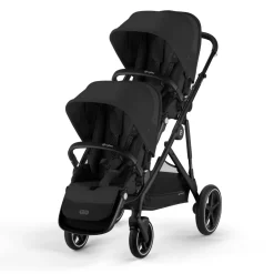 Cybex Tweeling Kinderwagen Gazelle S Black Moon Black