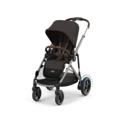 Cybex Tweeling Kinderwagen e-Gazelle S Chocolate Brown | Brown
