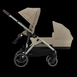Cybex Tweeling Kinderwagen Gazelle S Taupe Almond Beige