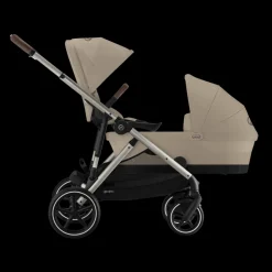 Cybex Tweeling Kinderwagen Gazelle S Taupe Almond Beige