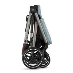 Cybex Tweeling Kinderwagen Gazelle S Taupe Stormy Blue Light Blue