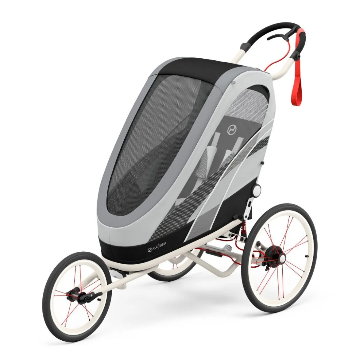 Cybex Zeno Multisport Kinderwagen Medal Grey