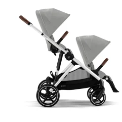 Cybex Zitting Gazelle S Silver Stone Grey Mid Grey