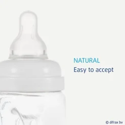 Difrax Handgreepfles Groot Woezel En Pip 240 ml