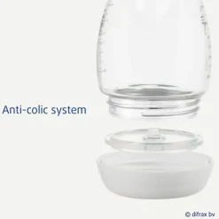 Difrax Handgreepfles Groot Woezel En Pip 240 ml