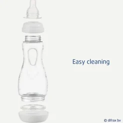 Difrax Handgreepfles Groot Woezel En Pip 240 ml