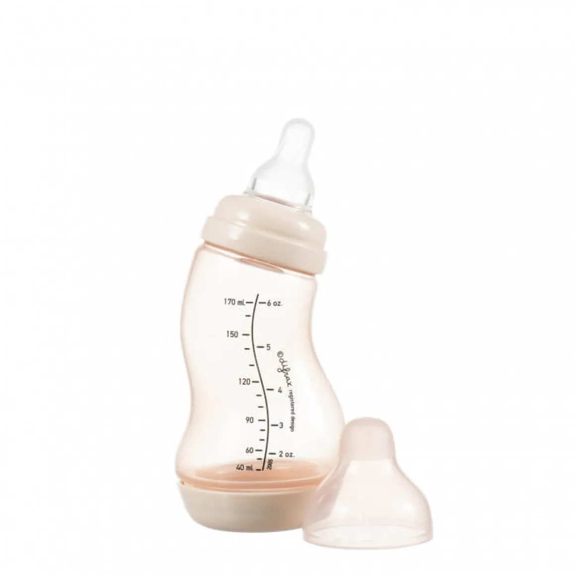 Difrax S-Fles 170 ml Roze