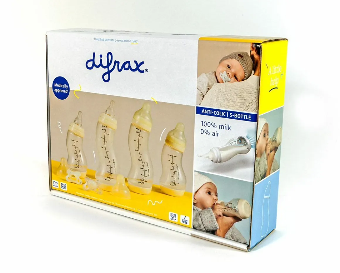 Difrax Startersset Newborn Transparant