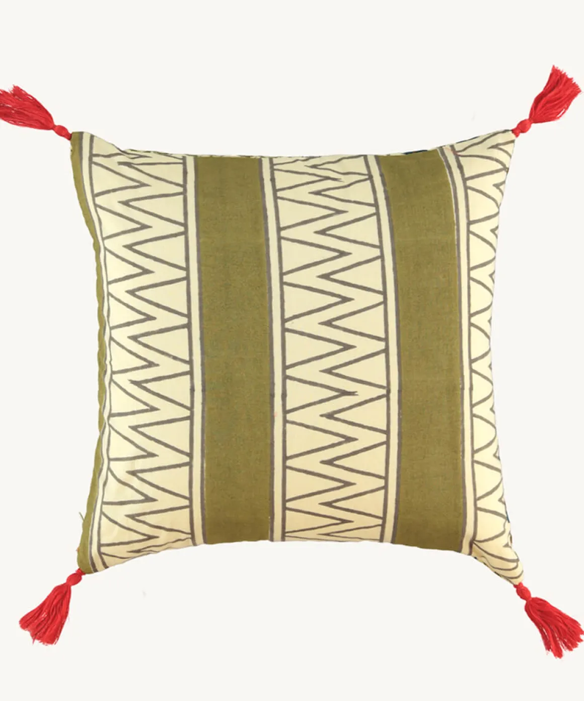 Doing Goods Faina Pillow Small 40x40cm Green