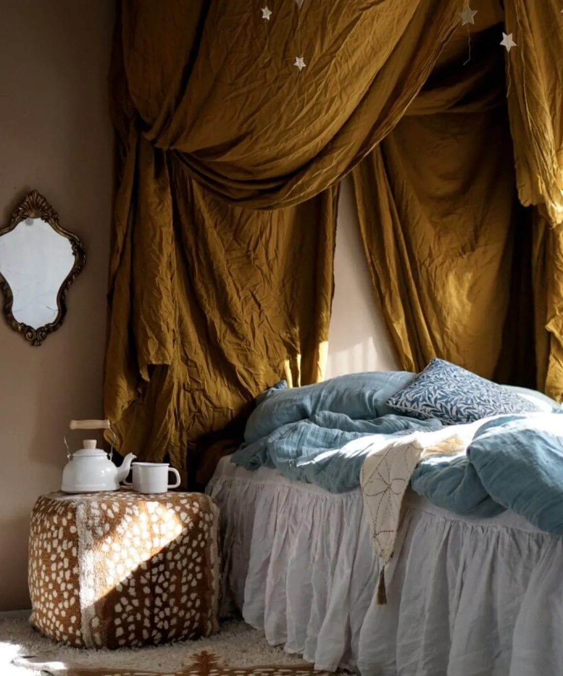 Doing Goods Hert Poef Small Wool/Cotton