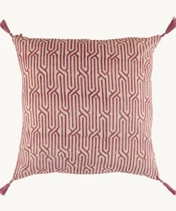 Doing Goods Pink Leopard Pillow Small Pink