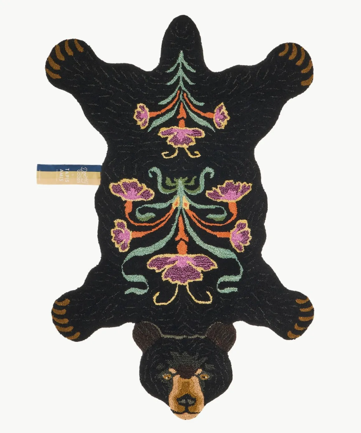 Doing Goods Vloerkleed Blooming Bear Groot