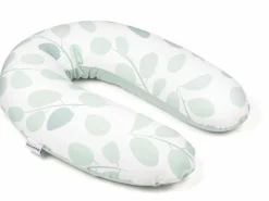 Doomoo Buddy Voedingskussen 180 cm Leaves Aqua Green