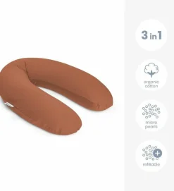 Doomoo Buddy Voedingskussen 180cm Tetra Jersey Terracotta