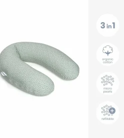 Doomoo Buddy Voedingskussen 180 cm Cloudy Kaki