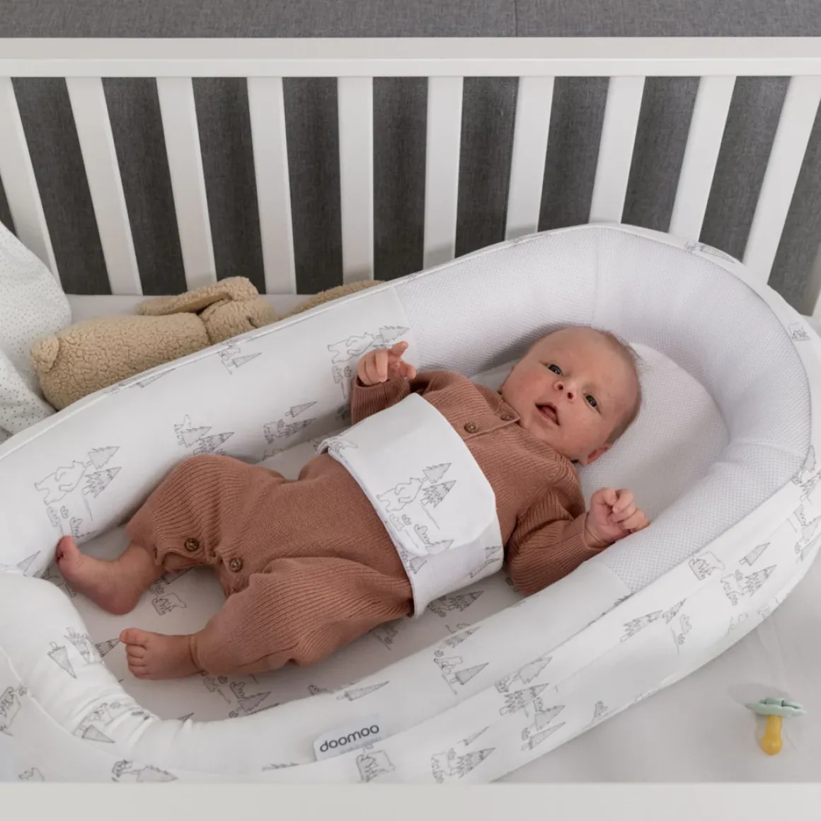 Doomoo Cocoon Babynestje Bear Family