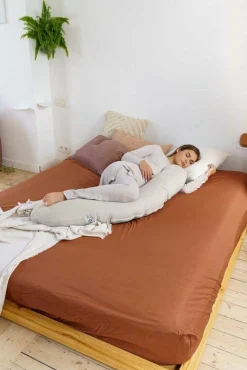 Doomoo Hoes voor Buddy Voedingskussen Tetra Jersey Sand