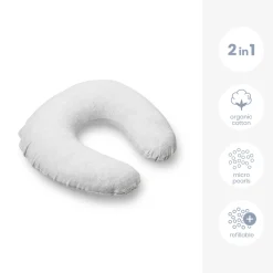 Doomoo Softy Cushion Chine White
